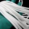 GatherTOOL 1M/pc Fiberglass Tube Dia 1mm ~ 40mm 600 Deg.C High Temperature Chemical Glass Fiber Braided Sleeve Soft Wire Pipe Protector (Color : White, Size : 5mm) view 4