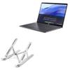 BoxWave Stand and Mount Compatible with Acer Chromebook Spin 714 (CP714-1WN) - Compact QuickSwitch Stand, Portable Multi Angle Viewing Foldable Riser - Metallic Silver view 1