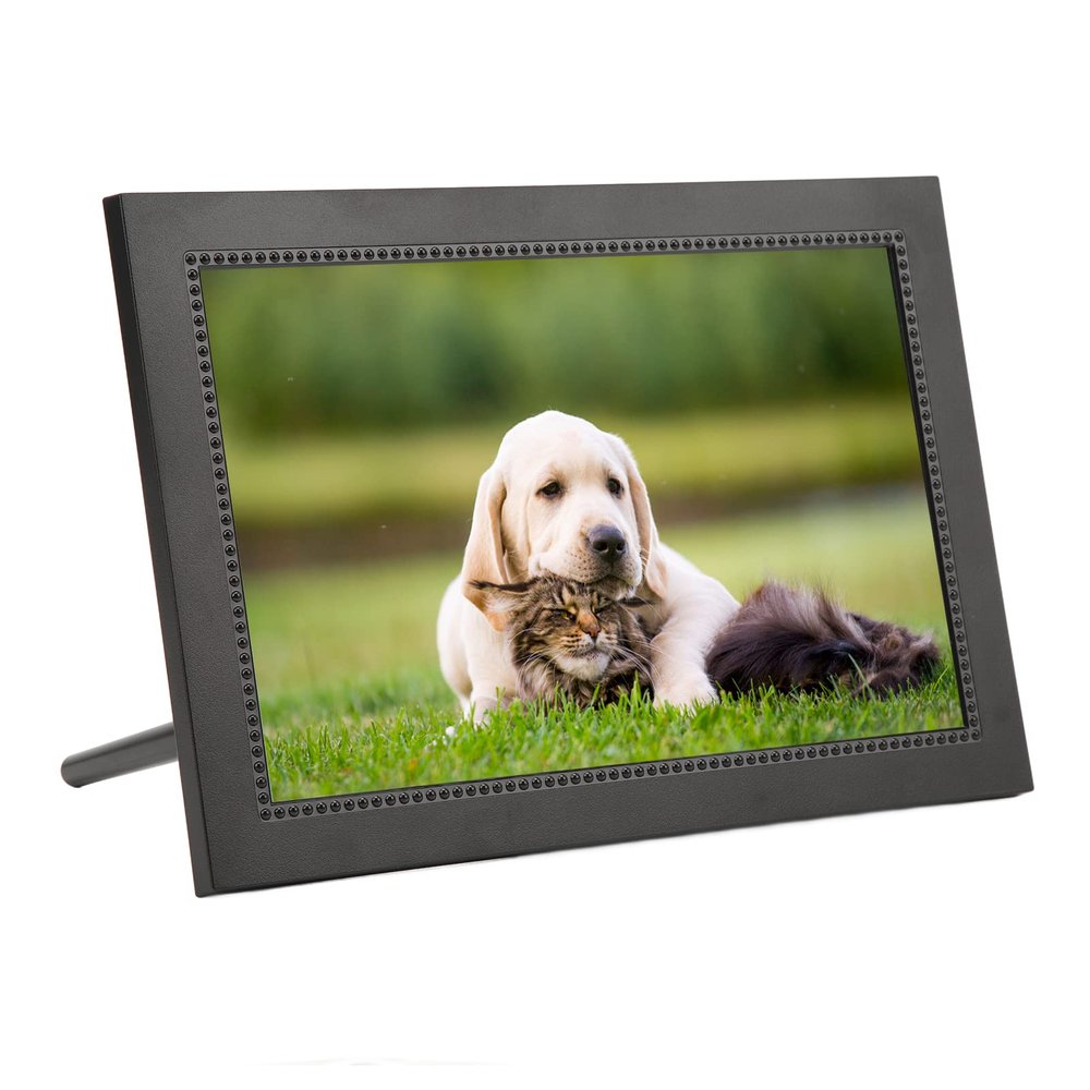 10.1 Inch Digital Picture Frame, Smart Photo Frame, with 16GB Storage, Auto Rotate, Wall Mountable, Send Photos from Your Phone