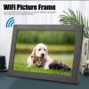 10.1 Inch Digital Picture Frame, Smart Photo Frame, with 16GB Storage, Auto Rotate, Wall Mountable, Send Photos from Your Phone view 2