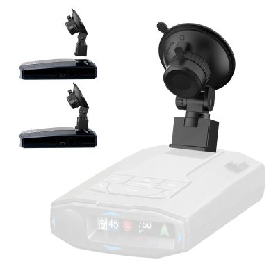 Radar Detector Mount,Car Radar mounting Bracket,Windshield and Dashboard Suction Mount,for Escort Max360c Max 3 IX IXc Redline EX Beltronics Cobra DualPro GT 360 Radar Models, w/EZ Magnet Connection