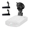 Radar Detector Mount,Car Radar mounting Bracket,Windshield and Dashboard Suction Mount,for Escort Max360c Max 3 IX IXc Redline EX Beltronics Cobra DualPro GT 360 Radar Models, w/EZ Magnet Connection view 1