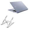 BoxWave Stand and Mount Compatible with Acer Chromebook 314 (CB314-2H) - Compact QuickSwitch Stand, Portable Multi Angle Viewing Foldable Riser - Metallic Silver view 1