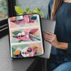 Abstract Face iPad Sleeve - Cute Colorful Tablet Sleeve - Themed Carrying Case - 13 inches view 4