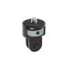 Aluminum Alloy Two-Card Slot 1/4 inch Screw Tripod Adapter 360Rotating Mount Holder for Gopro for Insta360 Spare Part Accessory view 1