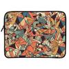 Abstract 2-Sided Print Mac Book Pro 16" Sleeve - Colorful Laptop Sleeve - Art Print Mac Book Sleeve view 1