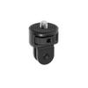 Aluminum Alloy Two-Card Slot 1/4 inch Screw Tripod Adapter 360Rotating Mount Holder for Gopro for Insta360 Spare Part Accessory view 1