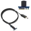 Zopsc NGFF M.2 A/E Key to HDMI Adapter Cable, 75cm, Male-to-Female view 4