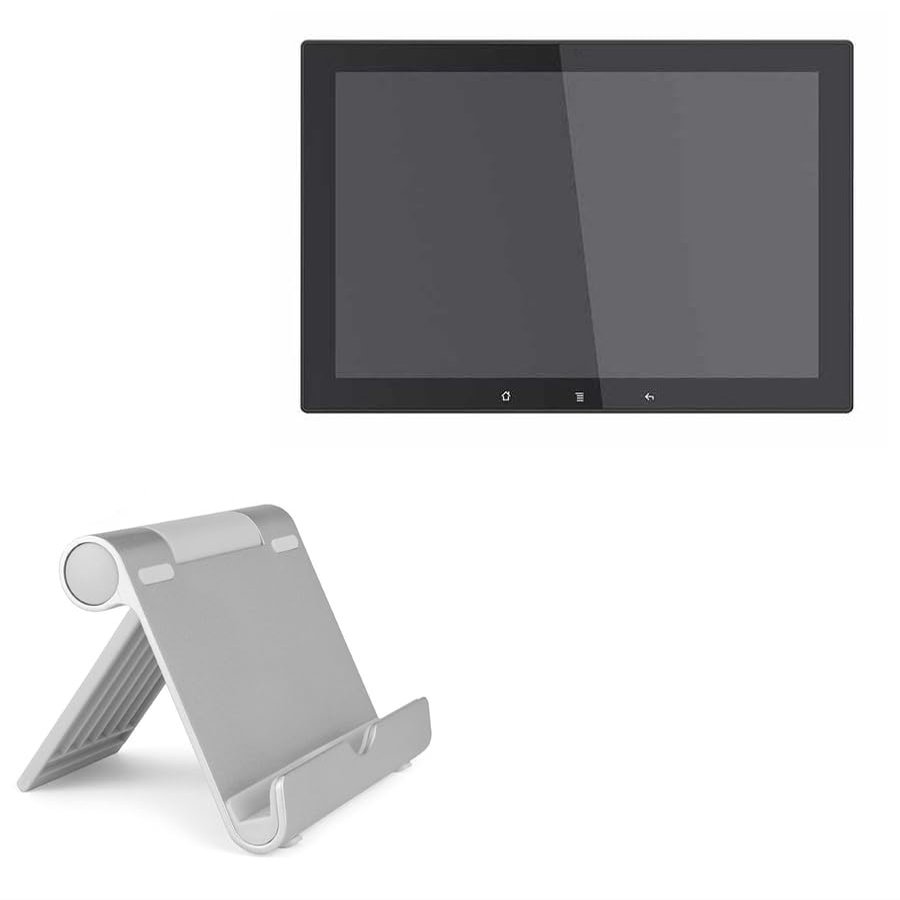 BoxWave Stand and Mount Compatible with Lilliput PC-1010 - VersaView Aluminum Stand, Portable, Multi Angle Viewing Sturdy