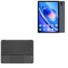 BoxWave Keyboard Compatible with DUODUOGO Gaming Tablet PC s9 (10 in) - SlimKeys Bluetooth Keyboard with Trackpad, Portable Slim TouchPad - Jet Black view 1