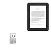 BoxWave Adapter Compatible with Barnes & Noble Nook GlowLight 4e - USB-A to C PortChanger (5-Pack), Type-C OTG Convert Charging Data Adapter - Metallic Silver view 1