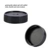 5PCS Lens, Lightweight Portable Plastic DSLR Camera Rear Protective Cover for for MD Mount Camera Lens view 2