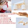 Binoculars Brass Opera Glasses Handmade Nautical White Binoculars Gifts Love, Christmas Day, Valentine's Day, Women's Day view 3