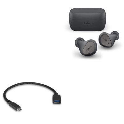 BoxWave Cable Compatible with Jabra Elite 3 - USB Expansion Adapter, Add USB Connected Hardware to Your Phone