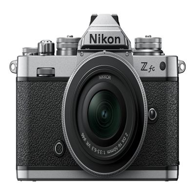 Nikon Z fc DX-Format Mirrorless Camera Body w/NIKKOR Z DX 16-50mm f/3.5-6.3 VR - Black (International Model) (Renewed)