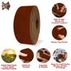 European Leather Works Oil Tanned Waxy Finish Leather 5-6 oz (2-2.4mm) Belts Size: 3.50"x60" (8.9x152 cm) | Medium Brown Color | Natural Grass Fed Full Grain Cowhide Straps, Strips, Knife Sheaths view 3