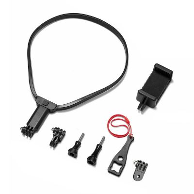 Adjustable Camera Neck Strap Mount Phone Cycling Holder for GoPro for Insta360 for DJI Action 2 Spare Part Accessory