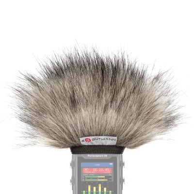 Gutmann Microphone Fur Windscreen Windshield for Tascam Portacapture X6 Premium Edition LYNX with inner lining | Made in Germany