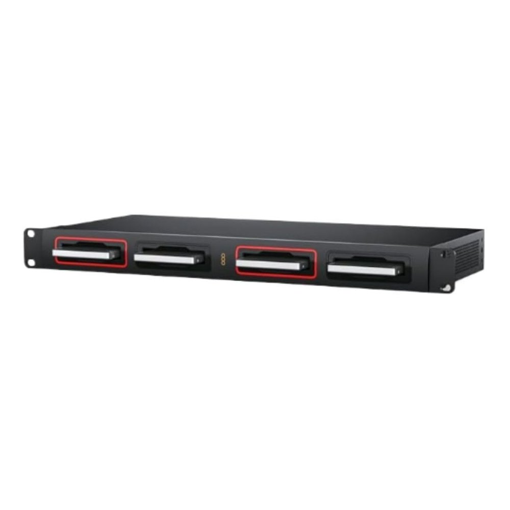 Blackmagic Design Professional-Grade Disk Management Rack-Mountable Cloud Dock 4 for Efficient File Reading and Sharing