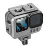 Aluminum Waterproof Housing Case for GoPro Hero 12 / Hero 11 / Hero 10 / Hero 9 Black view 1