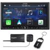 Alpine ILX-407 7" Shallow-Chassis Multimedia Receiver (Does Not Play Discs) and SiriusXM Tuner view 1
