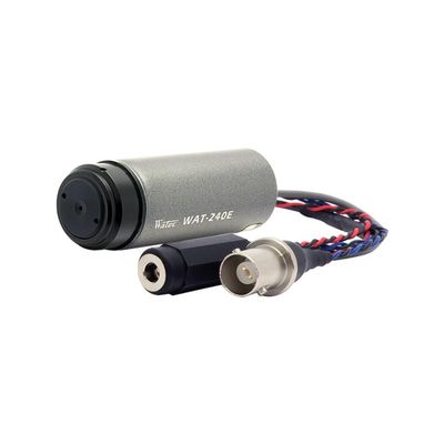 Watec, WAT-240E CB P3.7 NTSC, Fully Adjustable Bullet Type Camera, Indoor Usuage, 648 x 488 Resolution, CMOS Sensor, Pinhole Version for Action, Security and Medical Applications