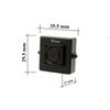 Watec, WAT-660E P3.7 EIA Fully Adjustable Camera, 648 x 488, CMOS Sensor, Pinhole Version, Miniature Camera for Body, Action, Security and Medical Applications, Indoor view 3