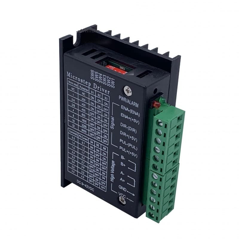 42/57 stepper motor driver control board TB6600 upgrade version 32 subdivision 4.0A 42V pulse 3-24V