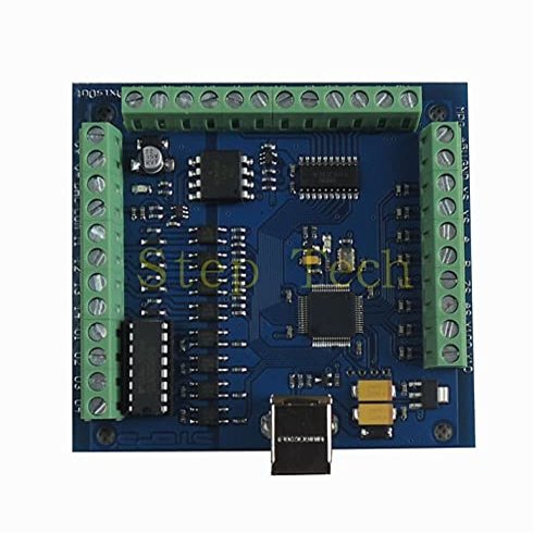100KHz usb 4 Axis Stepper motor controller card USB CNC motion Controller card breakout board for CNC Engraving 12-24V