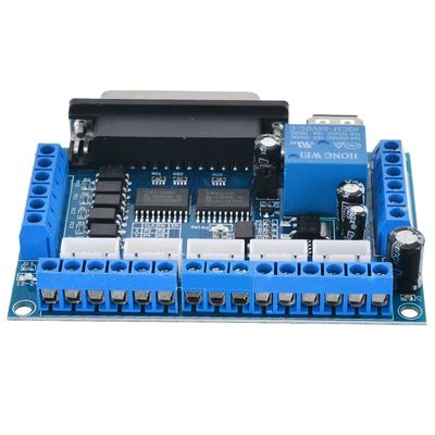 1pc 5 axis CNC Breakout Board with USB Cable for Stepper Motor Driver Parallel Port Control