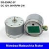1PC 35mm EG-530AD-2F Motor DC 12V CW Capstan Tape Deck Audio MMI-6S2R1KC Motor view 2