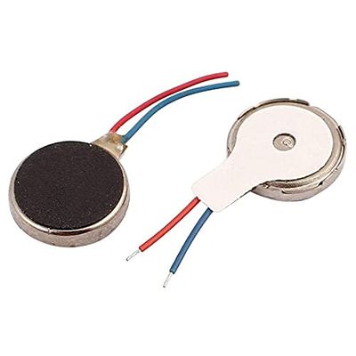 10pcs 3V 70mA 12000 rpm DC Micro Vibration Motor for Cell Phone Sports Smartwatch Coin Flat Vibrating Vibration Motor 10x2.7mm - (Voltage(V): 10pcs)