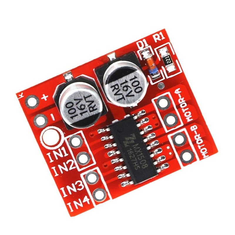 1 PC Mini Module PWM Speed Control Beyond L298N1.5A 2-Way MX1508 DC Motor Driver Module PWM Speed Dual H-Bridge Stepper