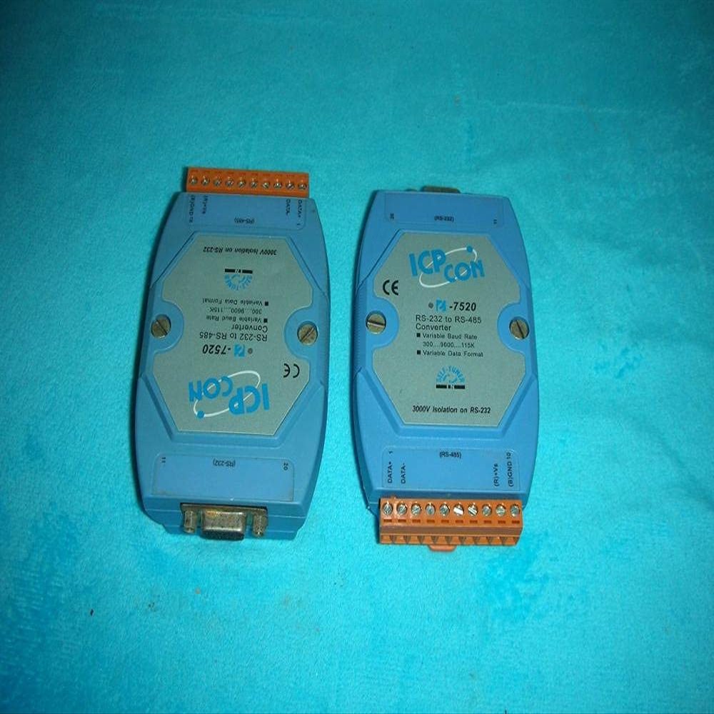 1PC USED Taiwan ICP-CON I-7520 RS232 RS485 Nudam isolation conversion module