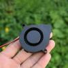 1PCS DC12V 24V Brushless Centrifugal Worm Gear Blower Mute Powerful Mini Cooling Turbo Fan 3D Printer Parts Cooler Black Plastic view 2