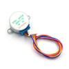 1 Set 28BYJ-48 5V 4 Phase DC Gear Stepper Motor + ULN2003 Driver Board view 2