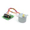 1 Set 28BYJ-48 5V 4 Phase DC Gear Stepper Motor + ULN2003 Driver Board view 3