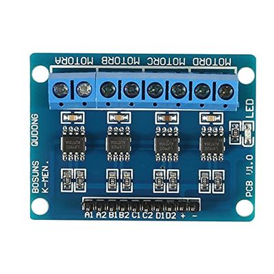 1PC L9110S Modules Board 4 Channel Drive DC Motor Drive Board Motor Drive Module Smart Car 4-way Driver