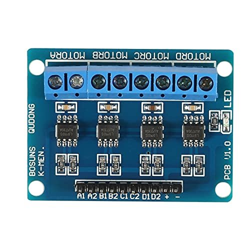 1PC L9110S Modules Board 4 Channel Drive DC Motor Drive Board Motor Drive Module Smart Car 4-way Driver