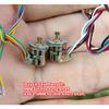 2PCS/Set Micro Mini Stepper Motor 8MM 2 Phase 4 Wire Line Stepping Motor with Small Copper Gear and Connecting Camera Parts| | - view 3