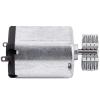 10X DC1.5V-9V 0.08A 3200RPM Output Speed Micro Vibrating Motor, 18X15x12mm Silver view 3