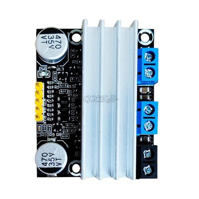 10A Dual Channel DC Motor Drive Module Forward And Reverse PWM Speed Regulation Dimming 3-18V Low Voltage High Current