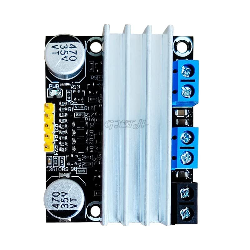 10A Dual Channel DC Motor Drive Module Forward And Reverse PWM Speed Regulation Dimming 3-18V Low Voltage High Current