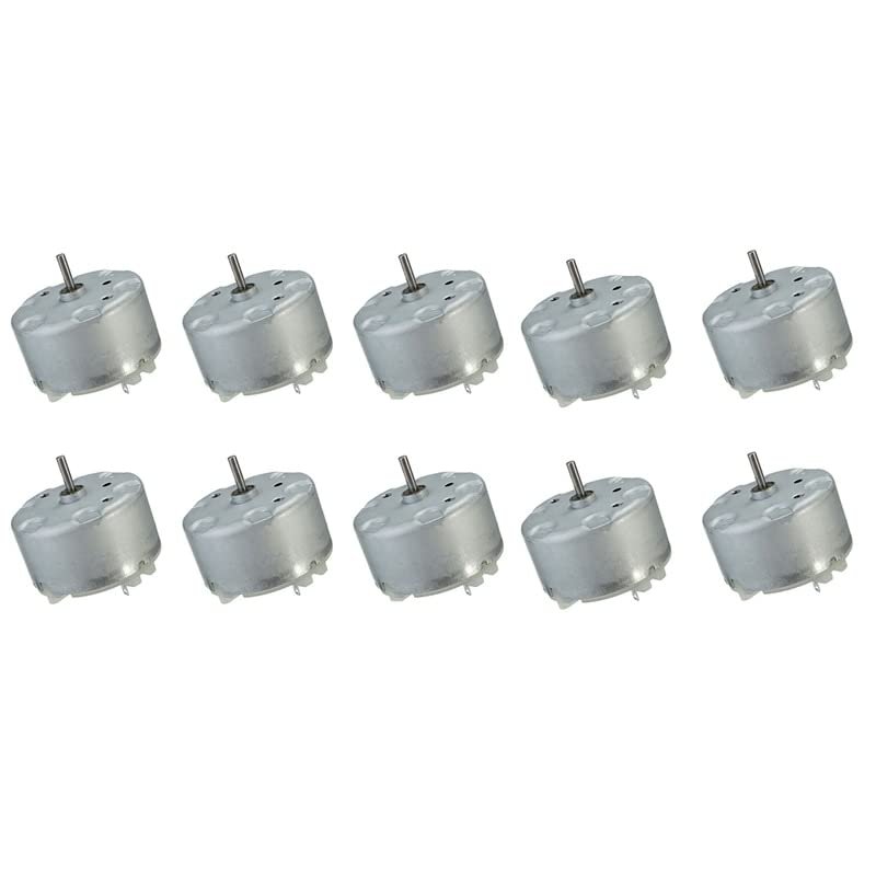 10X 3V-12V Mini DVD VCD Electric Motor 3V-2700RPM 6V-4000RPM RF-500TB-12560