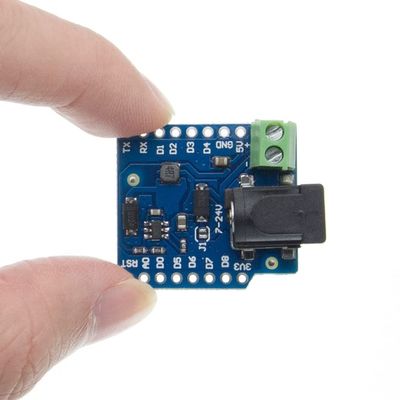 10PCS DC Power Shield V1.1.0 for wemos D1 mini development board DC power supply screen module