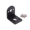JGA25-370 Aluminium Alloy Mounting Bracket 25GB(GA) Gear Motor Bracket with Matching Screw view 1
