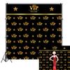 10x10ft VIP Red Carpet Event Backdrop VIP Photography Background for Interior Decoration Wallpaper Cine Film Show Booth Celebrity Activity Premiere Award Movie Ceremony Photo Studio Props view 2
