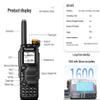 2pcs UV-K5 Dual Band Radio 5 Watt Output Portable Walkie Talkie UHF VHF DTMF FM with NOAA Weather Alert view 3