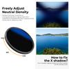 82mm Variable ND2-400 Filter & CPL Lens Filters Kit with Multi-Layer Coatings for Camera Lens view 4