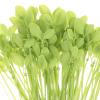 100pcs Leaf-shaped Nylon Ties for Multi-purpose Zip Ties for Home and Garden and Easy to Use Plant Support and Cord Wraps view 4